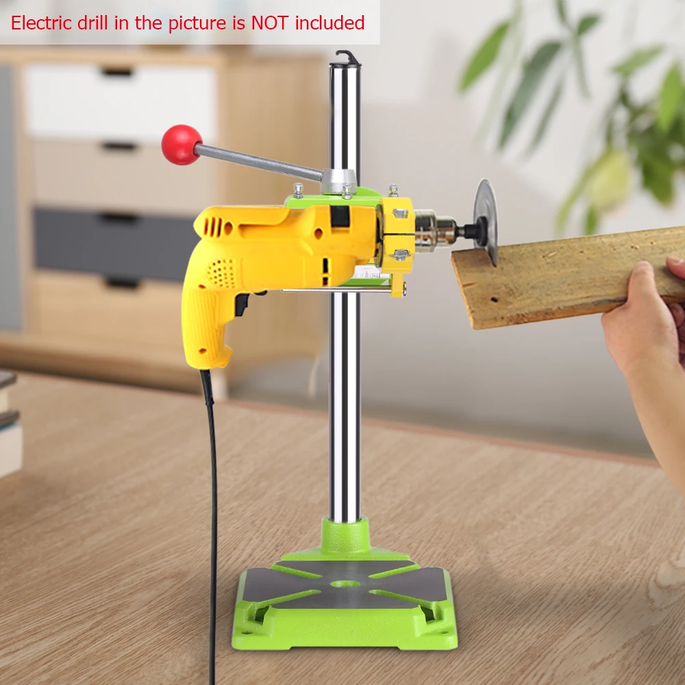 

Electric Power Drill Press Stand Table Rotary Tool Workstation Drill Workbench Repair Tools Clamp Work Station Fixed Frame