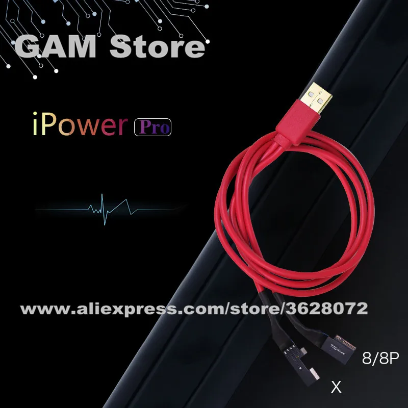 I power Pro Кабель питания гнездо лоток для iPhone 6 6Plus 6S 6SP 7 7Plus 8 8P X Мощность на батареи пряжка ремонт телефона