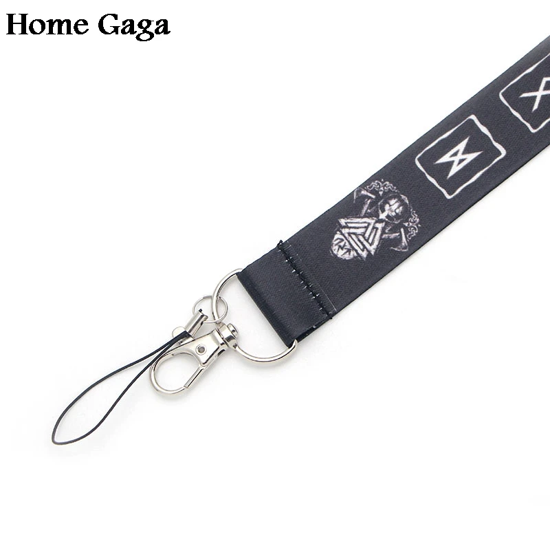 Homegaga новейший персональный символ викингов, шейные ремешки для ключей, очки, держатель для карт, брелок для ключей, телефонов, камер, лямки D0314