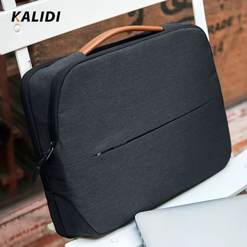 

KALIDI Large capacity Laptop Bags 13 15 For Macbook Air/Pro/Ipad Waterproof Suitcase Bags Storage Package Men or Women Handbags