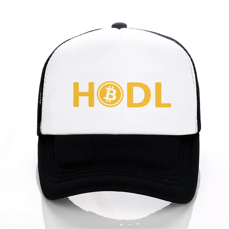 HODL Биткоин шляпа хлопок папа шляпа тренд Редкие бейсболки Биткоин знак бейсболка кепка с принтом Tumblr хип-хоп для мужчин и женщин