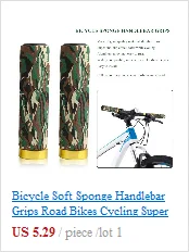 Durable Anti-slip Ergonomic Rubber Mountain Bike Bicycle Black Handlebar Grips Cycling Lock-On Ends Handlebar Hot Sale Dropship