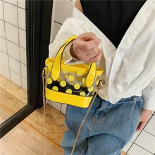 Прозрачный Летняя Детская сумка-мессенджер для девочек в горошек; сумка через плечо с принтом модное платье принцессы сумка желе Очаровательная сумка