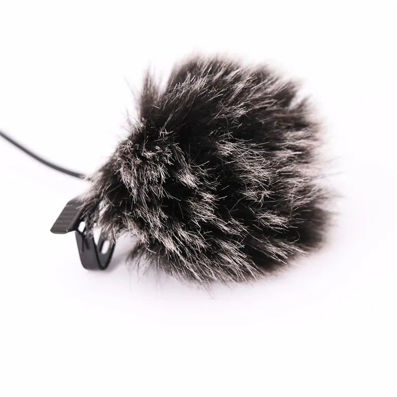 BOYA BY-M1 3.5mm Lavalier Lapel Microphone Smartphone DSLR Recording Video Record Microphone for iPhone 12 Pro Max Live