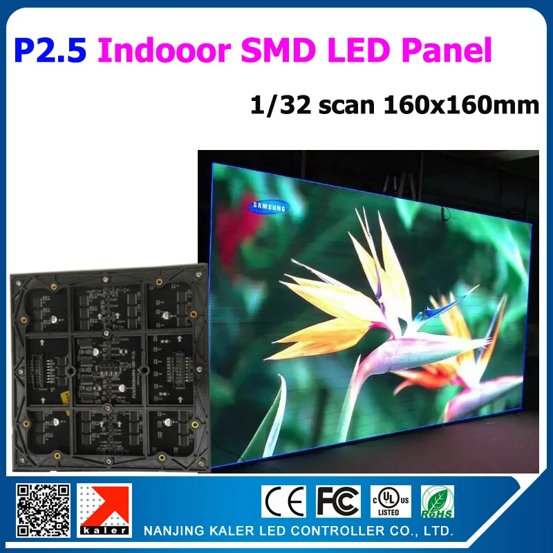 Teeho P2.5 Крытый SMD 2121 rgb светодиодные панели 160*160 мм высокой Pixel 160,000 в горошек/sqm высокая яркость крытый светодиодный дисплей модули