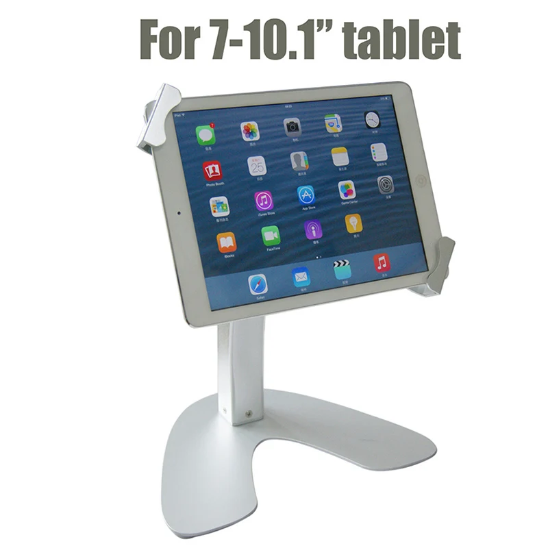 Tablet security stand metal tablet display Samsung tablet lock holder frame desktop brace