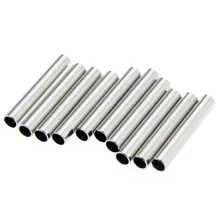 Хорошая в использовании 10 шт. Татуировка задняя стволовая трубка для станка Высокое качество Профессиональная Прочная поставка трубка из нержавеющей стали