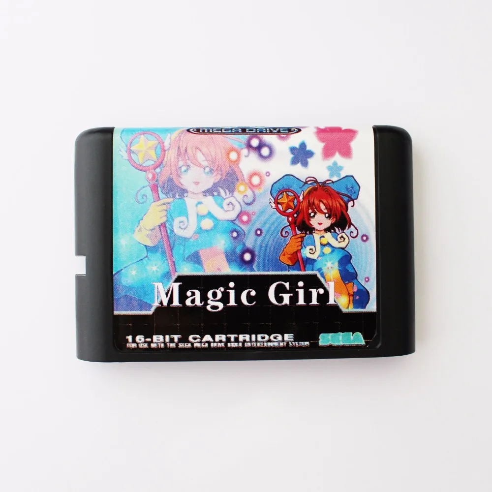 Игровая карта Magic Girl 16 бит MD для битной игровой консоли Sega MegaDrive Genesis| |