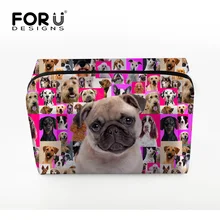 FORUDESIGNS Новое поступление Большая вместительная косметичка милая сумка для хранения собак дорожная косметичка Прямая поставка