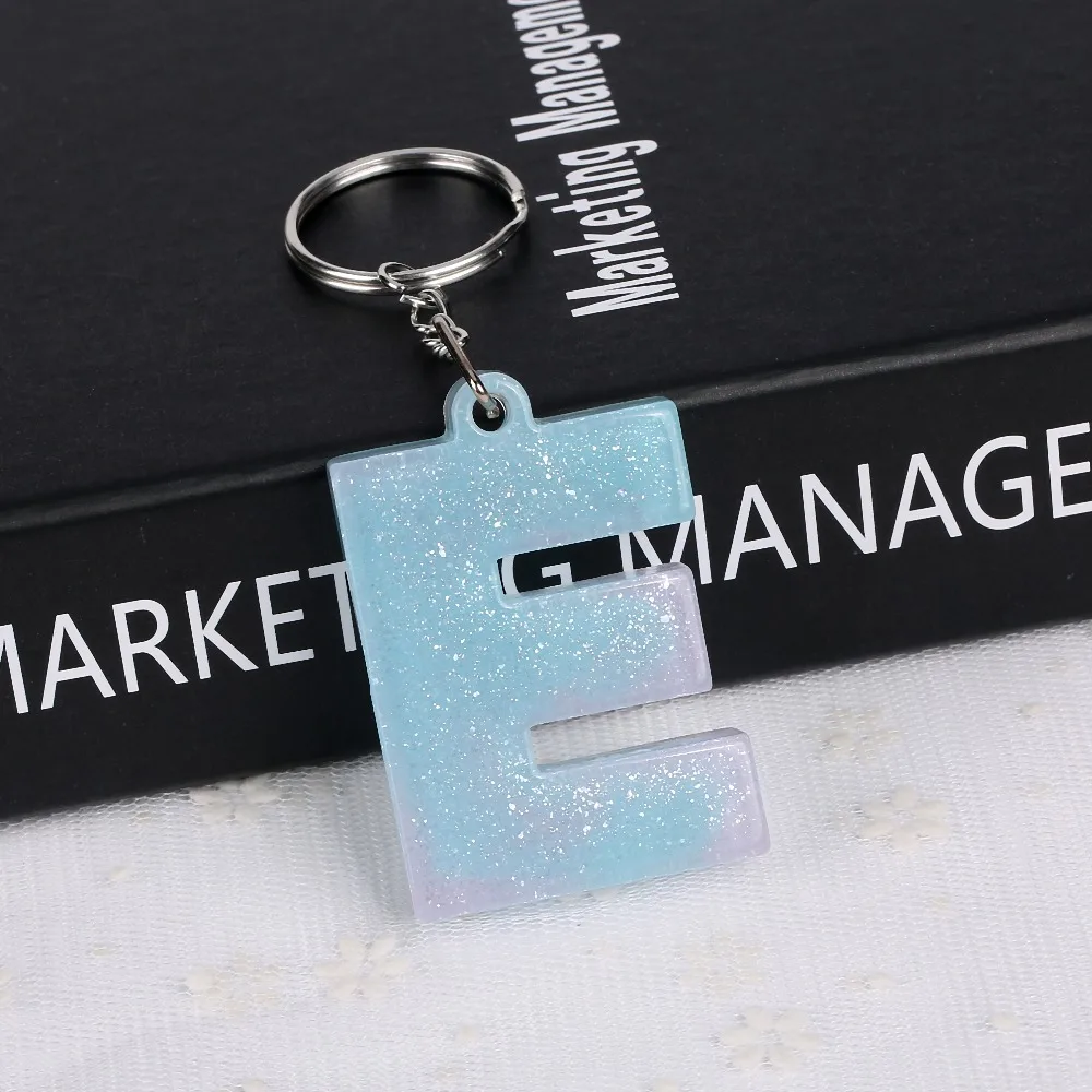 1 шт. женский брелок с надписью на английском языке|handbag charms|letter keychainpink keyring |