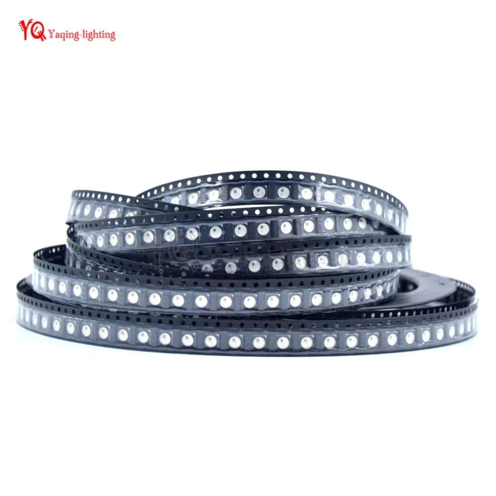 Светодиодный чип WS2812B 10 ~ 1000 шт. 4 контакта 5050 RGB SMD черно белый светодиодный экран 5