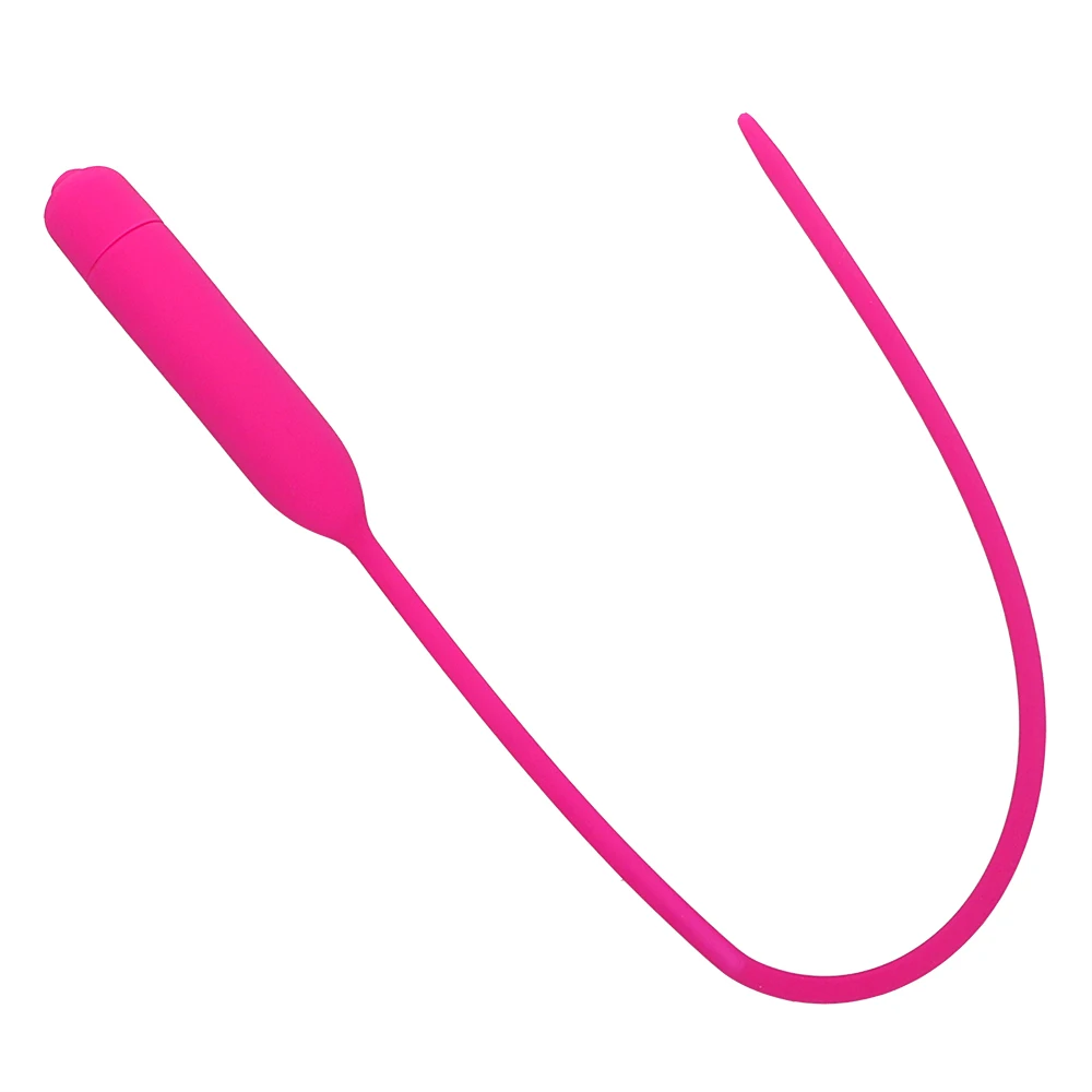 IKOKY Catheters Masturbator Sex Sounds Sex toys For men 5.5 mm Vibrator Urethral dilators Penis plug Silicone