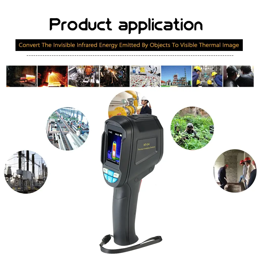 2.4" Infrared Thermometer Thermal Imaging Camera IR Thermal Imager Infrared Imaging Device hygrometer temperature instruments 2.4" Infrared Thermometer Thermal Imaging Camera IR Thermal Imager Infrared Imaging Device hygrometer temperature instruments