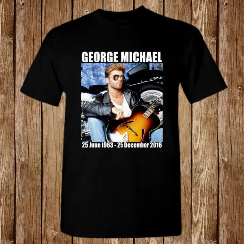 

George Michael in memoriam Size S-5XL T-shirt