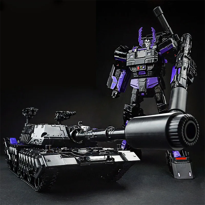 

29cm Figure Toys Transformation Robot Transformed Toy King Kong Cool Tank Dark Edition LG13 Megatron Leader Model Boy Toy Gift