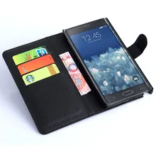 Кожаный чехол-книжка для samsung Galaxy Note Edge N915 N9150 N915D N915K N915L Note 3 Neo 4 5, чехол-Бумажник для телефона