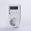 Interruptor temporizador Digital electrónico programable semanal enchufe Universal temporizador interruptor 220 V 10A Enchufe europeo ► Foto 2/5