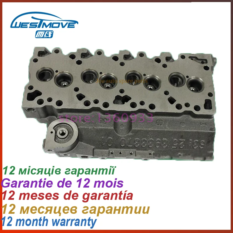 Головка цилиндра для Cummins серии B 3900cc 3 9 D 8V двигатель: 4BT 3962005 3966448 3932011 3304570 3903920 3902521 |