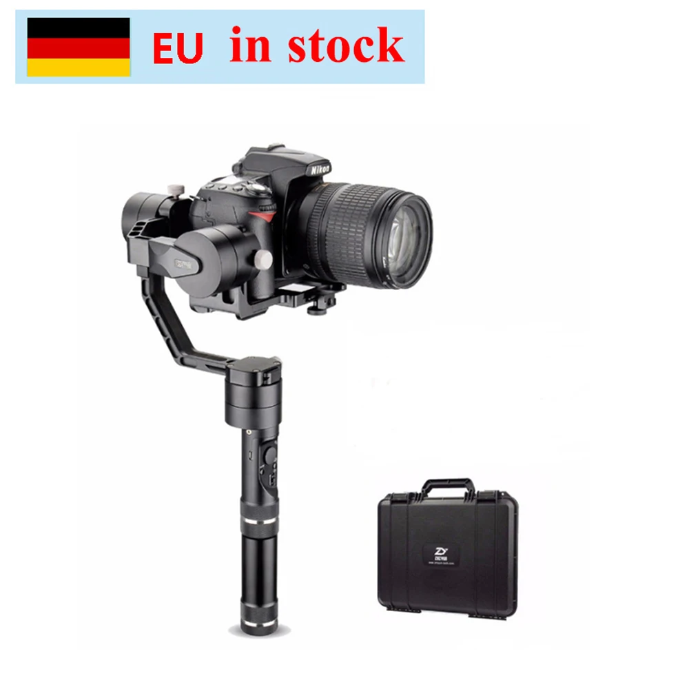US $299.00 Zhiyun Crane V2 3Axis Bluetooth Handheld Gimbal Stabilizer For ILC Mirrorless Cameras W Hard Case