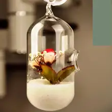 Цилиндрическая стеклянная ваза террариумные вазы цветочные горшки висячая стеклянная свеча современный ВАСО Свадебный пол воздух плантатор декорации ваза