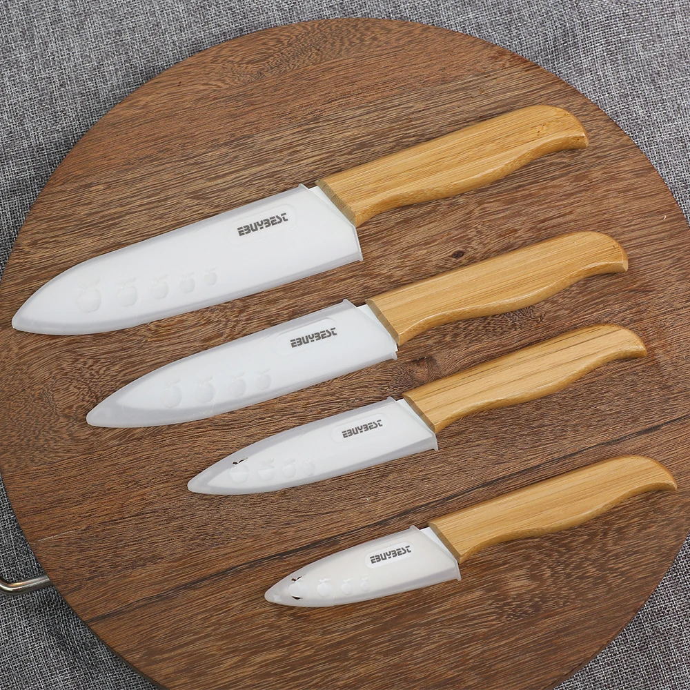 Ceramic Knives Kitchen Knives 3 4 5 6 inch White Blade Bamboo Handle Ceramic Knife Set Fruit Vegetables Chef Knife Cooking Tools
Ceramic Knives Kitchen Knives 3 4 5 6 inch White Blade Bamboo Handle Ceramic Knife Set Fruit Vegetables Chef Knife Cooking Tools