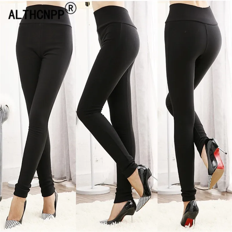 

S-6XL Plus Size Candy Colors Stretch Leggings For Women Pants High Waist Slim Stretch Pencil Pants Pantalon Femme