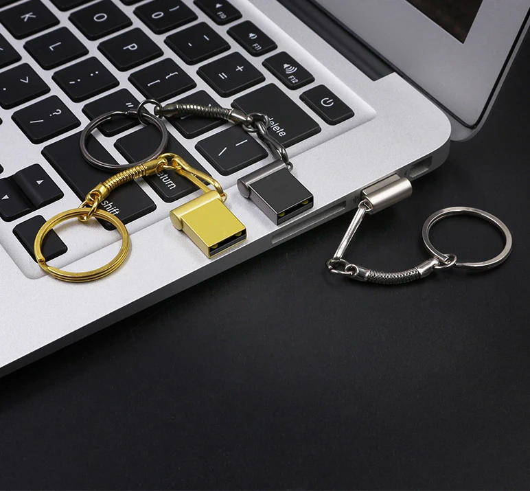 Супер мини usb флэш накопитель 64 ГБ 32 128 Флешка 16 8 металлическая ручка флеш карта