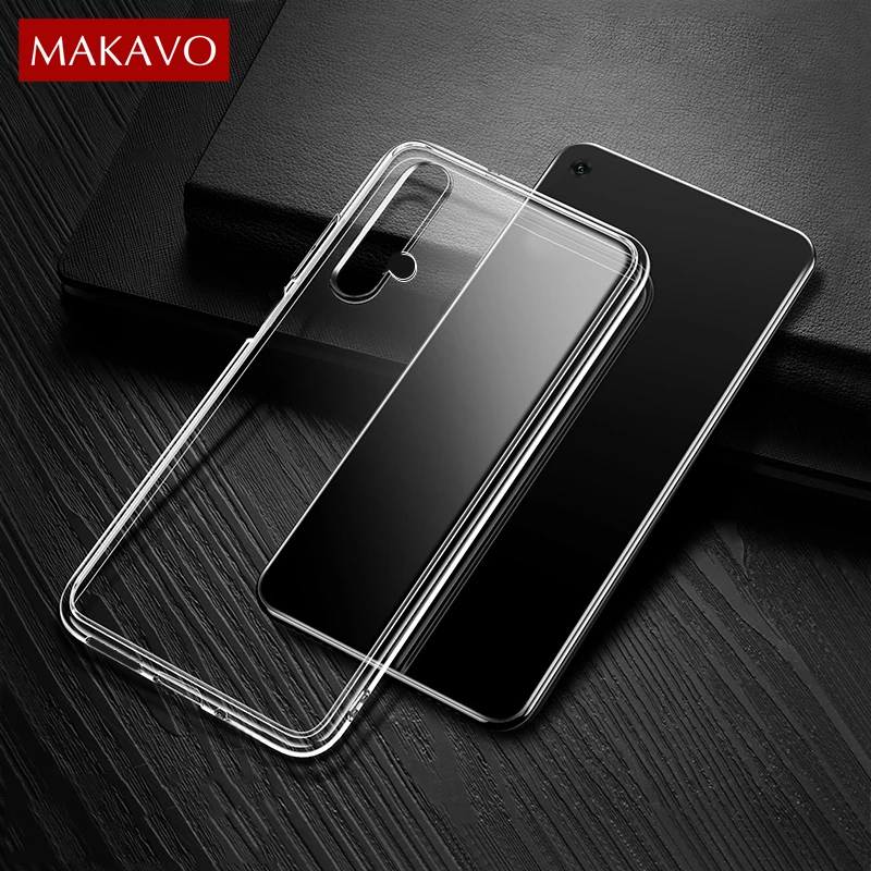 

For Huawei Honor 20 Pro Case Slim Transparent Silicone Soft Clear TPU Back Cover Case for Huawei Honor 20 20S View 20 Lite