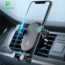 Автомобильный держатель для телефона FLOVEME для iPhone X XS Max Gravity Air Vent Автомобильный держатель для samsung S9 S8 подставка держатель для телефона в автомобиле