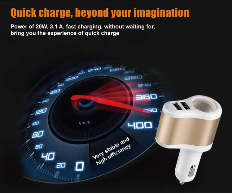 Vehicle mounted special two port USB connector accessories. for ACURA
