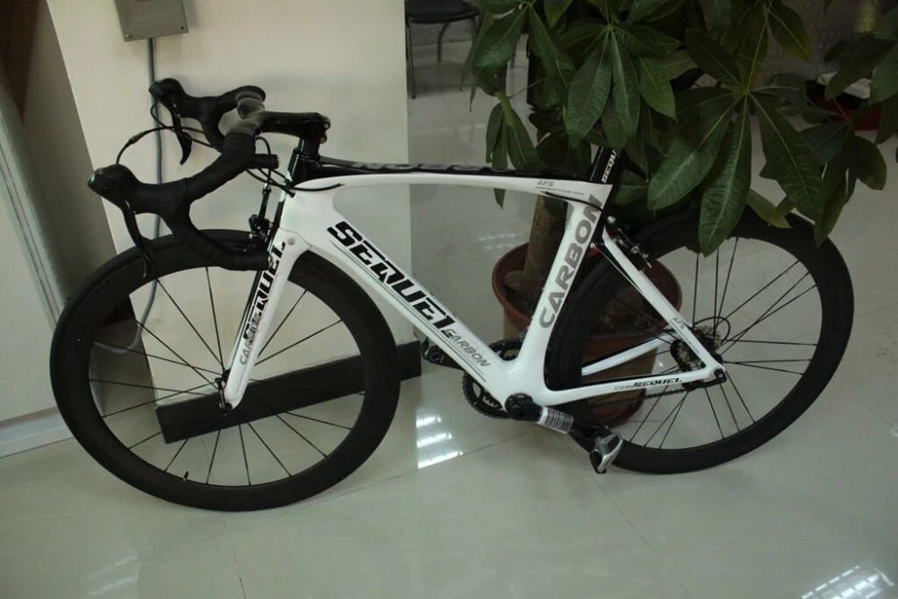 Fabriek prijs cabon racefiets 2017 complete fiets wit kleur 6800 groepset  50mm wielset Novatec A271 frame road carbon china|road bike|complete  bikebike road - AliExpress