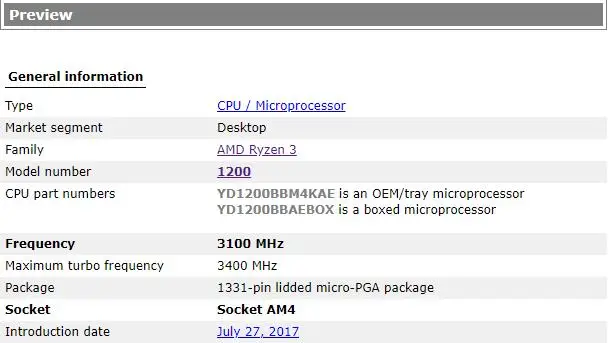 Процессор amd ryzen 3 1200 3,1 ГГц процессор четырехъядерный процессор AM4 TDP 65 Вт кэш 14 нм настольный процессор