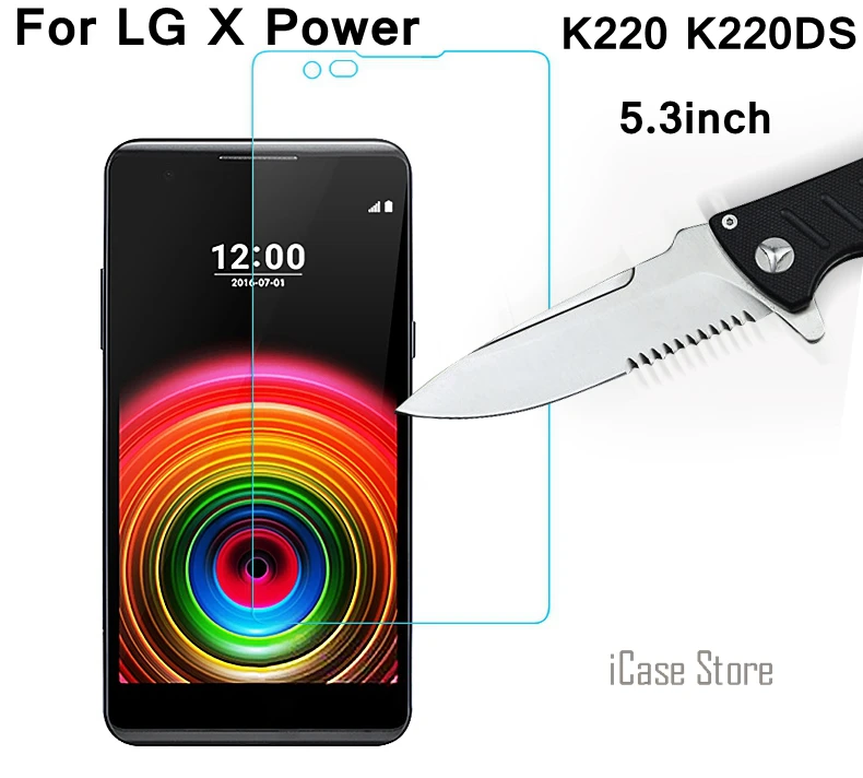 9H 0 26 мм Премиум пленка из настоящего закаленного стекла для LG X power K220 K220DS 5 3 дюймов