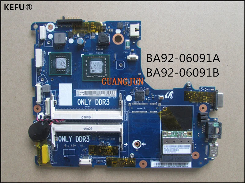 Kefu BA92-06091A BA92-06091B ноутбук материнская плата для Samsung NP-X120 проверено, хорошее состояние рабочей