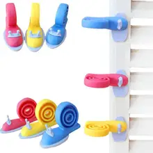 1 шт. разные цвета Детские Помощник Детская безопасность двери остановить Палец щипка ребенок малыш младенческой милый Детская безопасность протектор двери#96