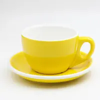 Европейский стиль глазурованная керамика 250 мл кофейная чашка кухонное Офисное оборудование - Цвет: 14