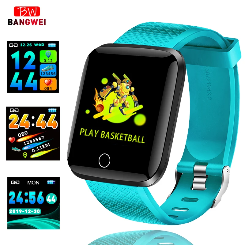

BANGWEI Smart Watch Men Women Fashion Smart Watch Multifunction Heart Rate Blood Pressure Monitor Fitness tracker Smart Watch