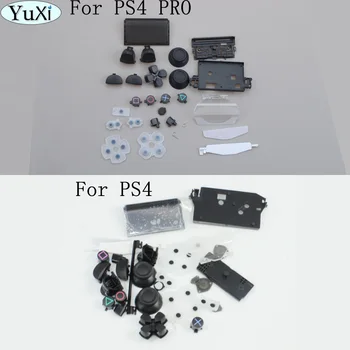 

For ps4 pro L1 R1 L2 R2 ABXY Trigger Button with Analog Joystick Cap Replacement for Playstation 4 for PS4 Controller JDM-040