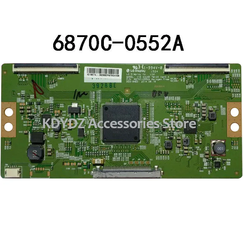 

free shipping Good test T-CON board for 43E6000 LED43E330U 6870C-0552A 6870C-0552B