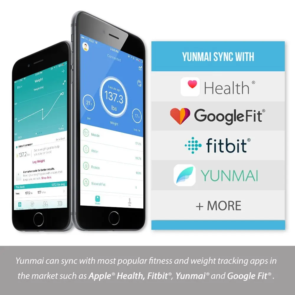  [ International version ] Xiaomi Mijia Yunmai Premium Smart Scale - Body Fat Scale with Fitness APP