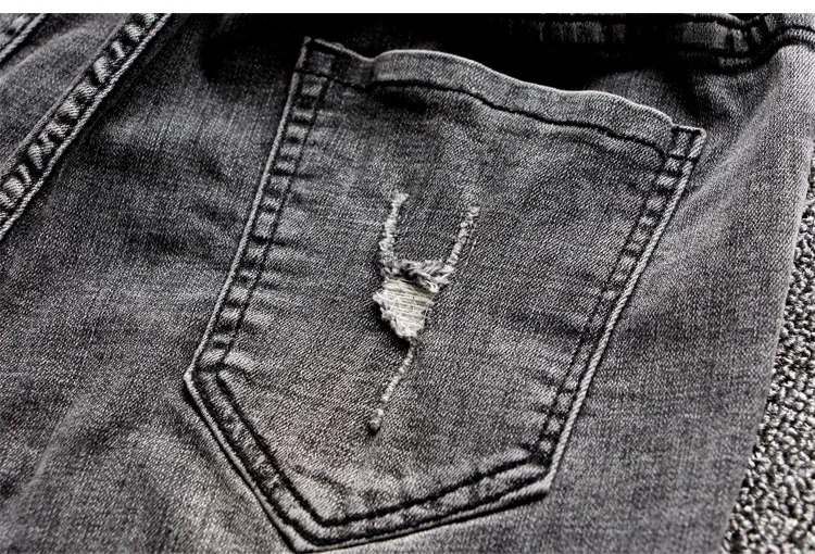 Новинка 2019 года для женщин s серый джинсы для бойфренда рваные свободные джинсы Femme повседневное эластичный пояс Джинсы женщи