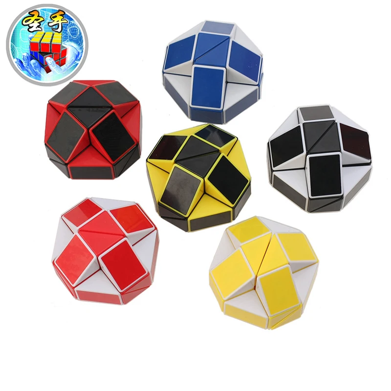 ShengShou Magic Snake Ruler Magic Snake Twist Puzzle Strange-shape Magic Cube Puzzle Cubo Magico Educational Classic Toys ShengShou Magic Snake Ruler Magic Snake Twist Puzzle Strange-shape Magic Cube Puzzle Cubo Magico Educational Classic Toys