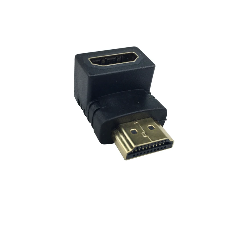 

1080P HDMI Male to HDMI Female Converter 90 Degree Angle M-F Adapter Compatible For PC Laptop HDTV