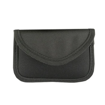 

Theft Prevention Key Bag Signal Blocker Case Anti-scanning Black 12.5*8cm Mini Universal Durable Useful Newest