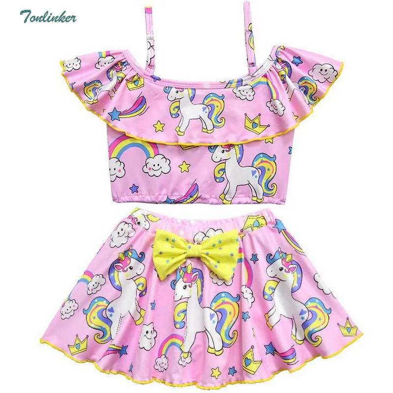 unicorn swimming costume