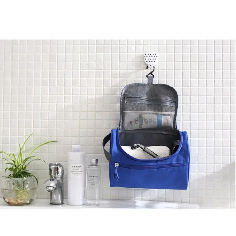 للماء قدرة كبيرة الرجال الحلاقة غسل التجميل خطاف حقيبة حمام حزمة السفر حمام أكياس النساء
