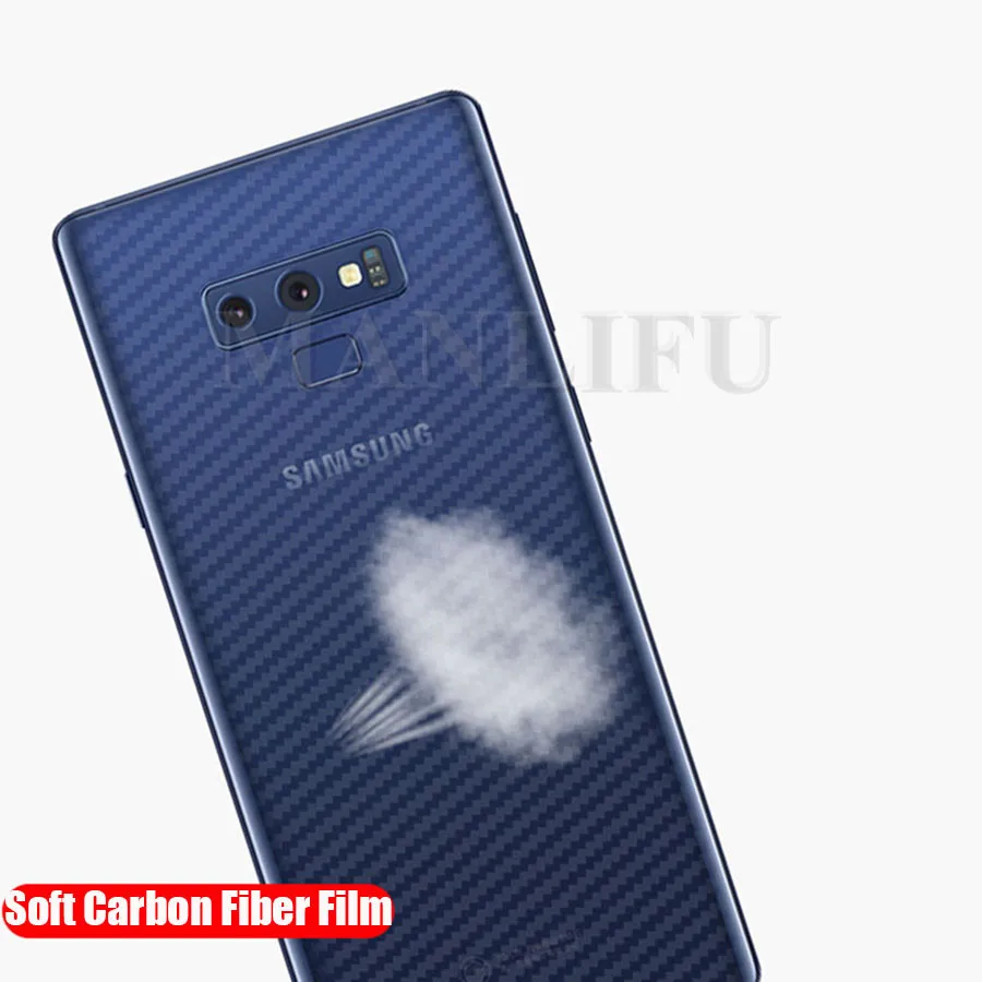 5 шт. 3D защита для экрана из углеродного волокна Samsung Galaxy S10 S9 S8 Plus Note 8 9 A50 A70 задняя
