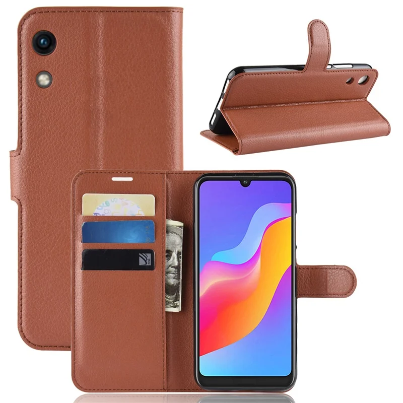 For Huawei Y6 2019 Pro Case Retro Sports Leather Flip Design Wallet Cover practical pro case classic | Мобильные телефоны и