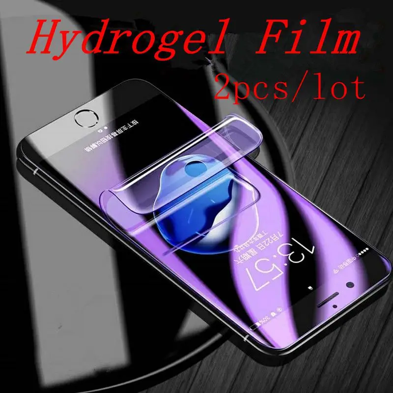 Full Cover Soft Hydrogel Film for iphone 7 7plus Screen Protector For not glass pack 2pcs/lot | Мобильные телефоны и
