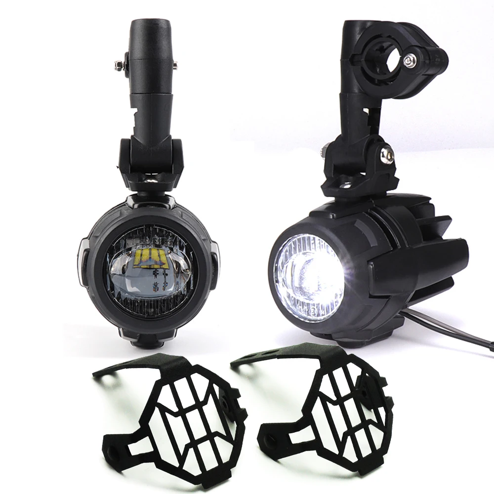  For BMW R1200GS LC Adventure F800GS F650GS Fog Light LED with Light Switch Auxiliary LED Fog Light  - 33036587772